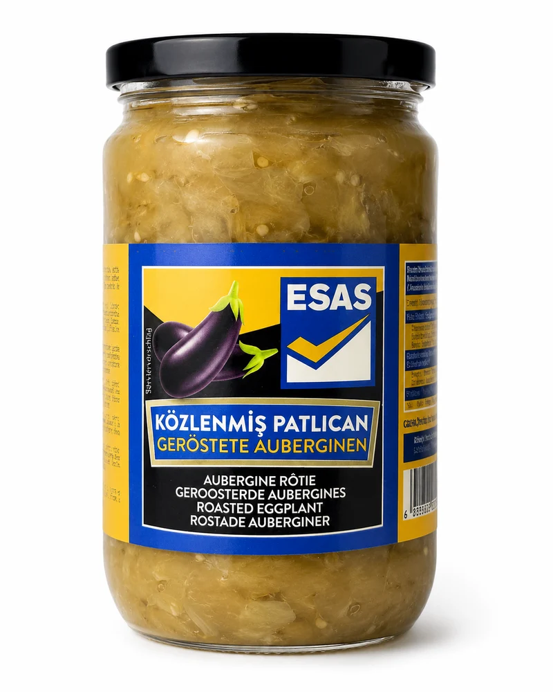 Esas Közlenmis Patlican ( geröste Auberginen) 650g