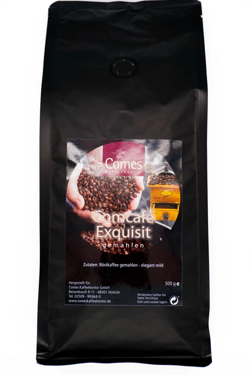 Comcafé Exquisit - gemahlener Filterkaffee