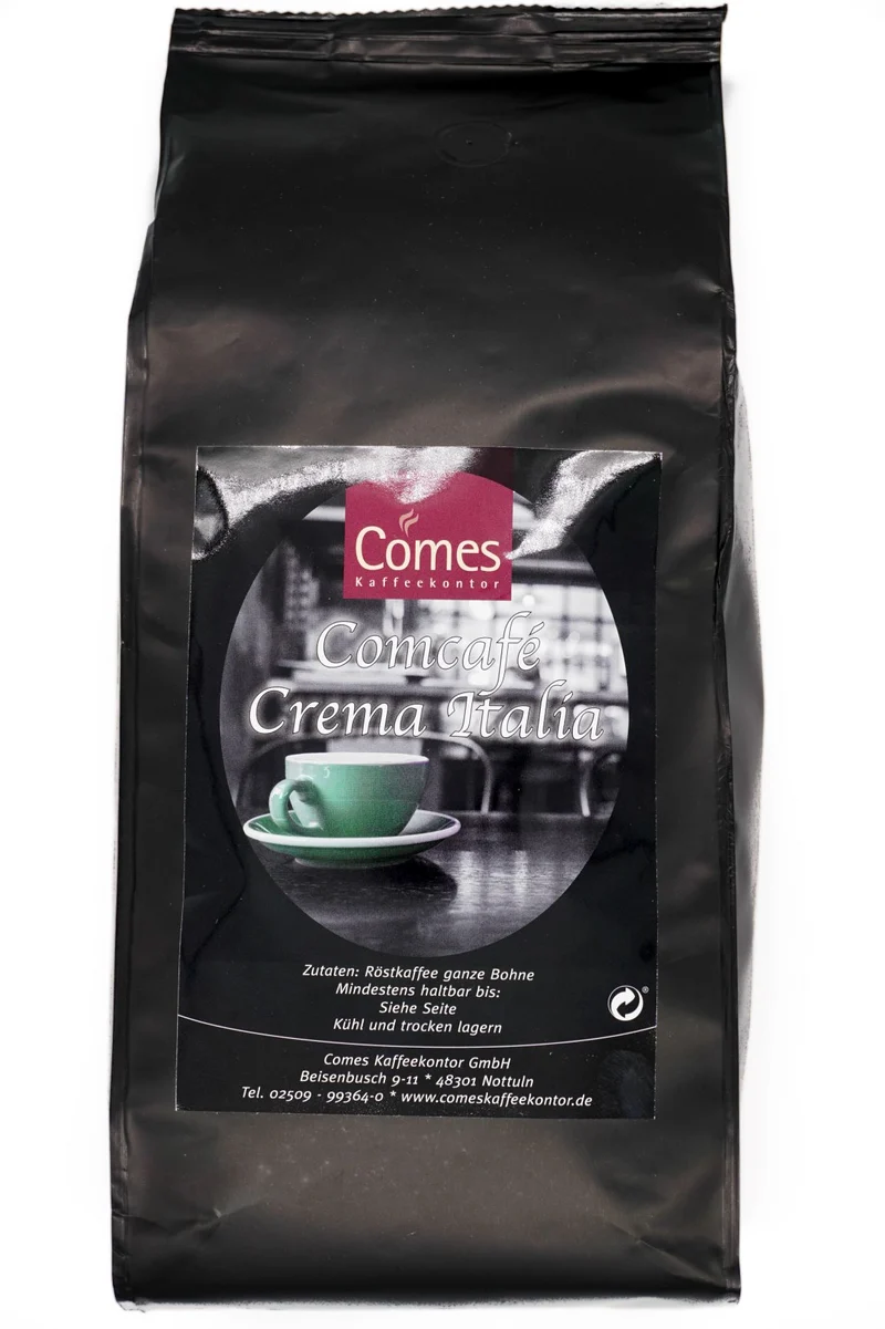 Comcafé Crema Italia Ganze Bohne