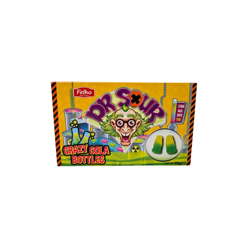 Dr Sour Crazy Cola Bottles 90g