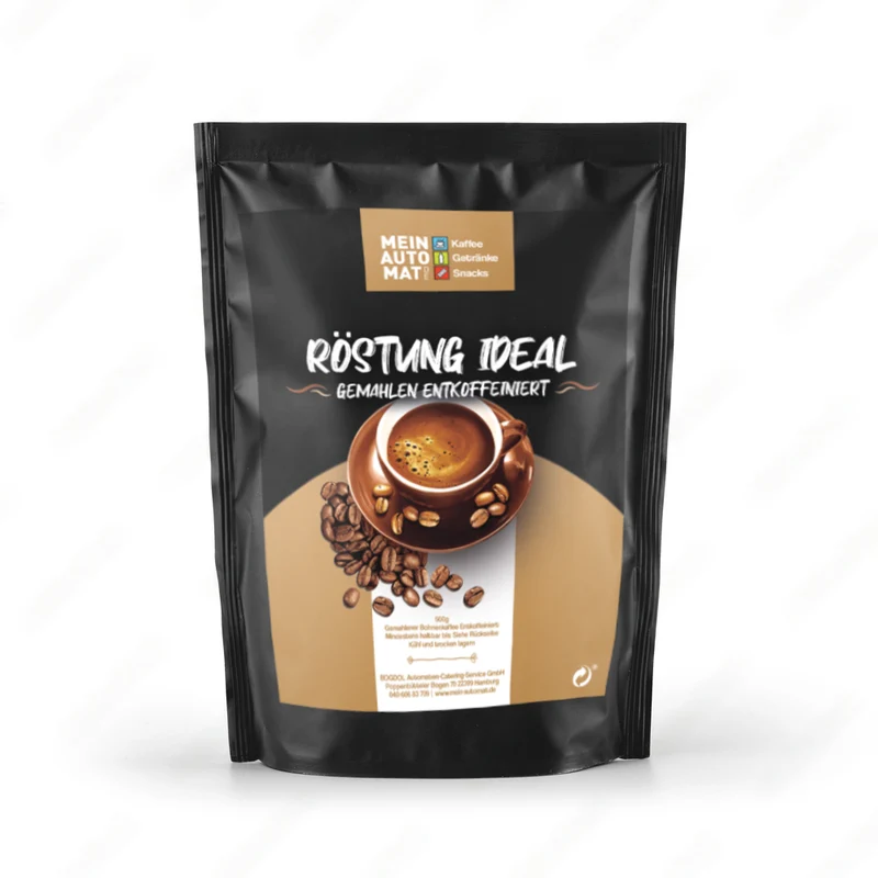 Röstung Ideal Gemahlen Entkoffeiniert