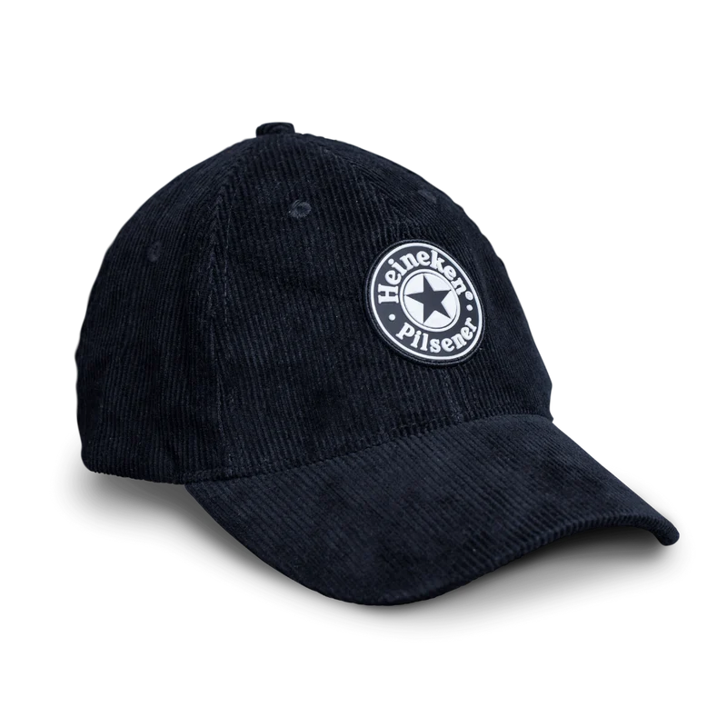 Heineken® Cap Ribbed Black