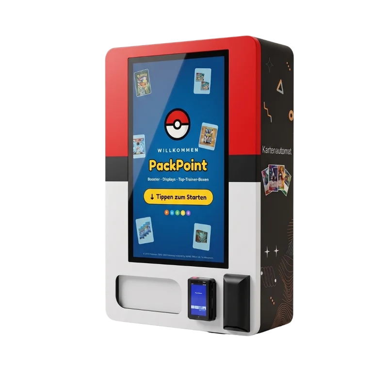 PackPoint Kartenautomat – Sammelkarten 24/7 verkaufen
