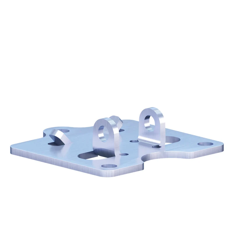 Fußplatten - Set für Palettenregal-Stützrahmen, Stützentyp P1-P3 und P4