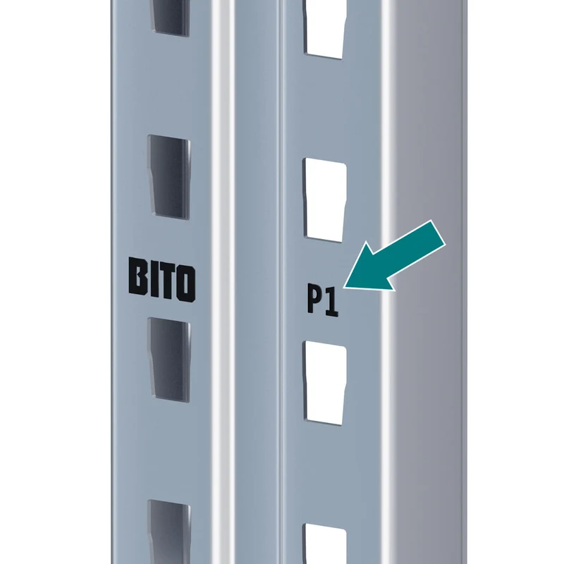Einzelstütze BITO PRO Palettenregal