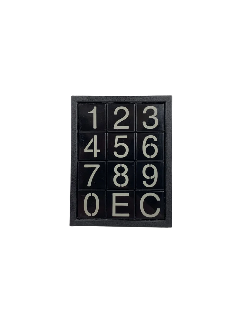 254263 COMPLETE NUMERIC KEYPAD