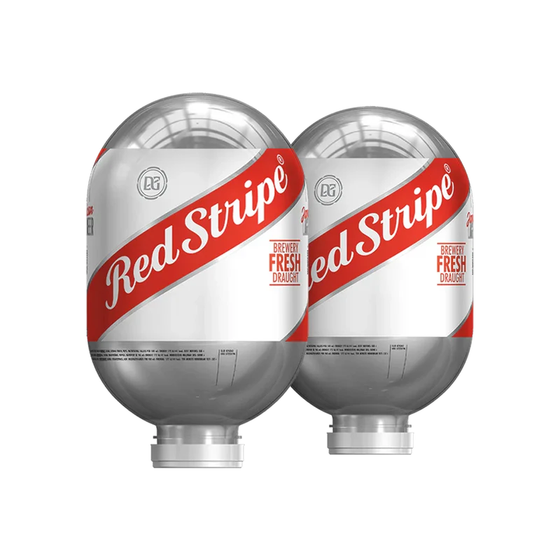 Red Stripe Bundle - 2x 8L BLADE Kegs