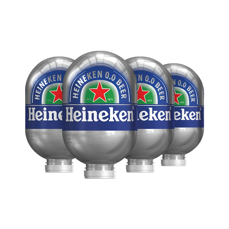 Heineken 0.0 Bundle - 4x 8L BLADE Kegs