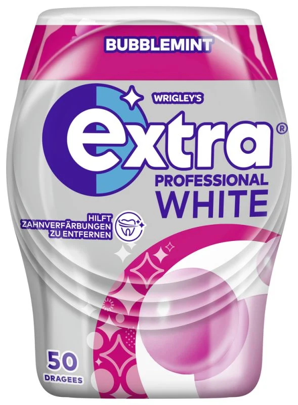 Wr Extra Prof. 50er-Ds. White Bubblemint