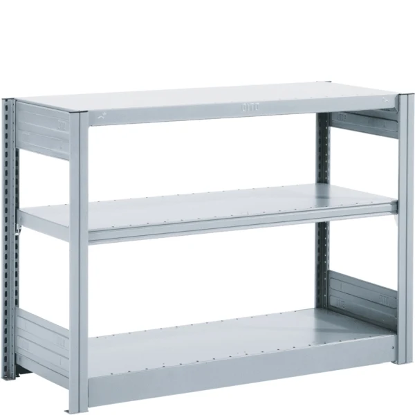 Bereitstellregal gerade | 749x1058x424mm | Grundregal in verzinkt von BITO