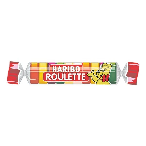 Haribo Roulette Fruchtgummi Rolle 25g