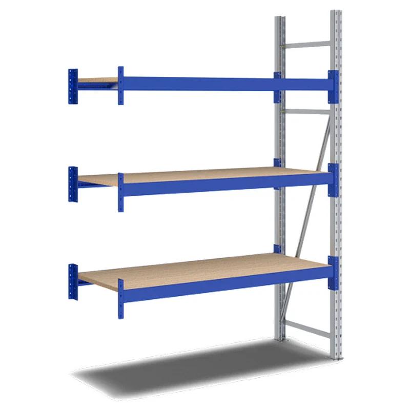 Weitspannregal Lagerregal Anbauregal mit Holzeinlage von BITO Fachlast 550 kg