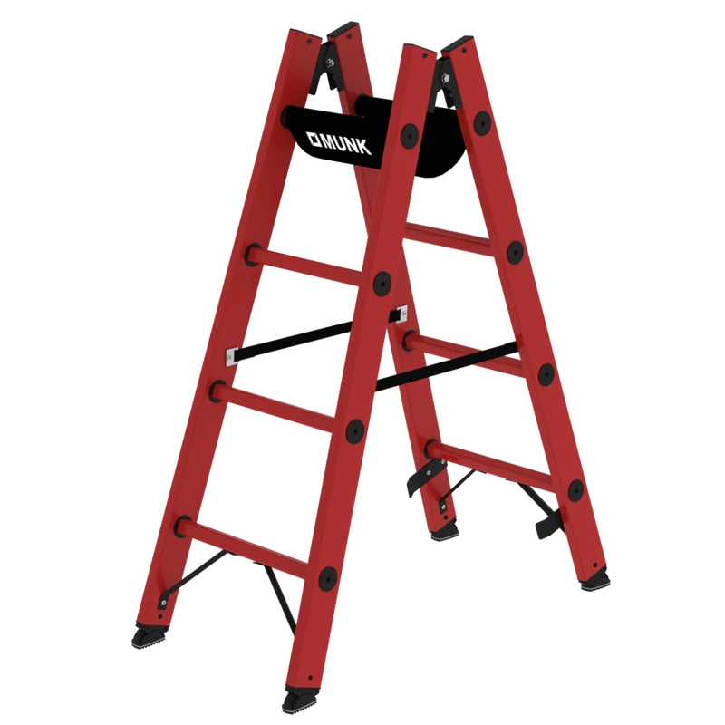 Stehleiter Sprossenleiter aus GFK – 2×4 bis 2×8 Sprossen