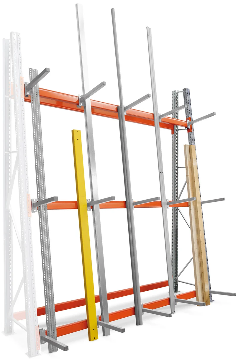 Profillagerregal Vertikalregal Anbauregal 350x270 cm Last 1.200 kg