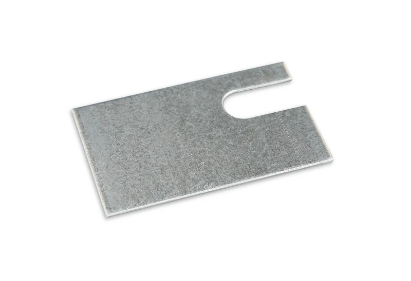 Fachbodenregal Unterlegbleche zum Ausgleich 6x4,5x0,2 cm