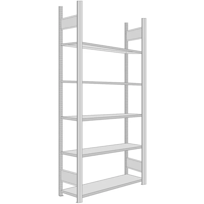 Ordnerregal Grundregal für Standard-Ordner Fachlast 80 kg