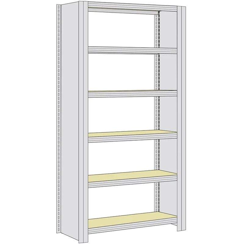 Archivregal Grundregal mit Seitenwand Fachlast 250 kg