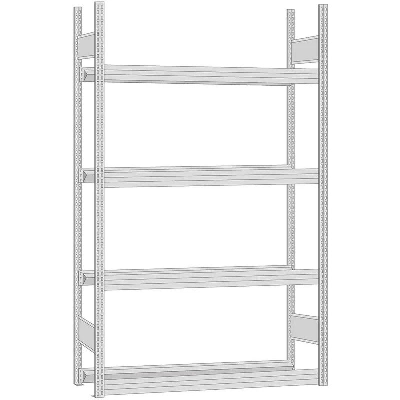 Felgenregal Grundregal | Stecksystem verzinkt - Fachlast 250 kg, Feldlast 2000 kg