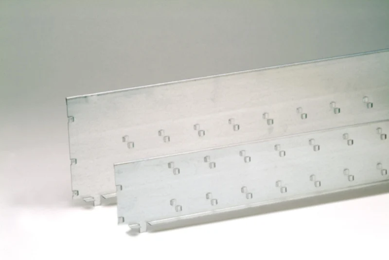 Schüttenleiste Set für Kleinteilregale hinten und vorne