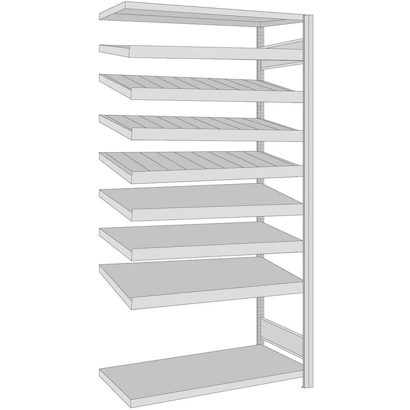 Anbau-Regalmodul-5 200x100x50 cm