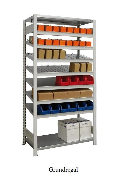 Grund-Regalmodul-5 200x100x50 cm