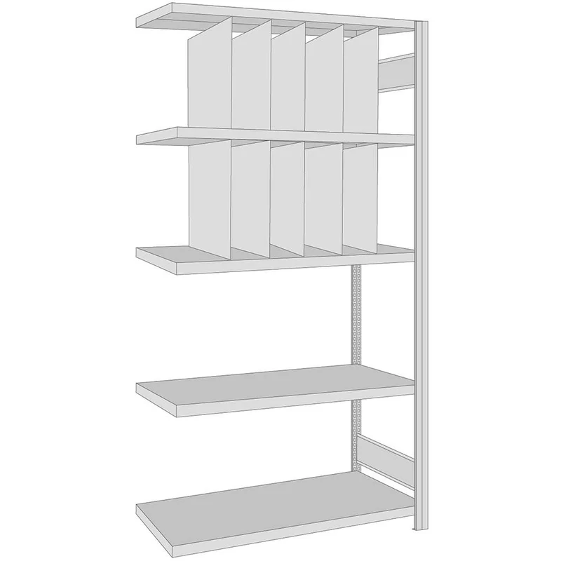 Anbau-Regalmodul-4 200x100x50 cm