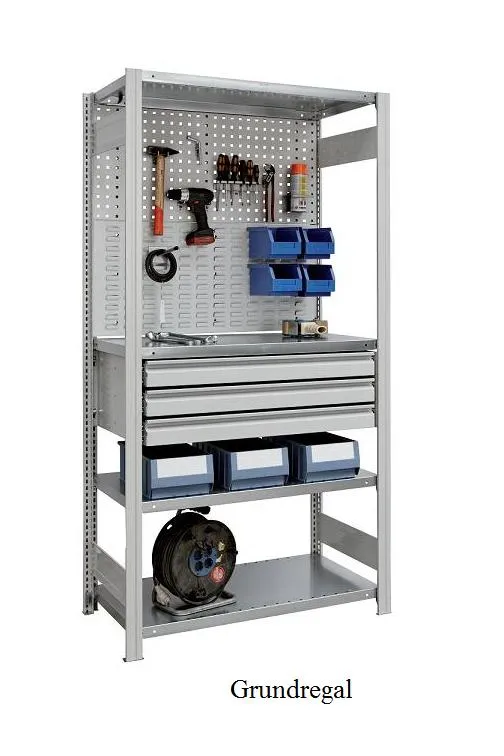 Grund-Regalmodul-3 200x100x50 cm