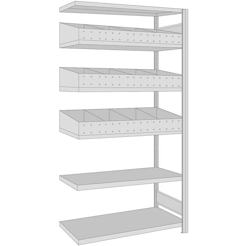 Anbau-Regalmodul-2 200x100x50 cm