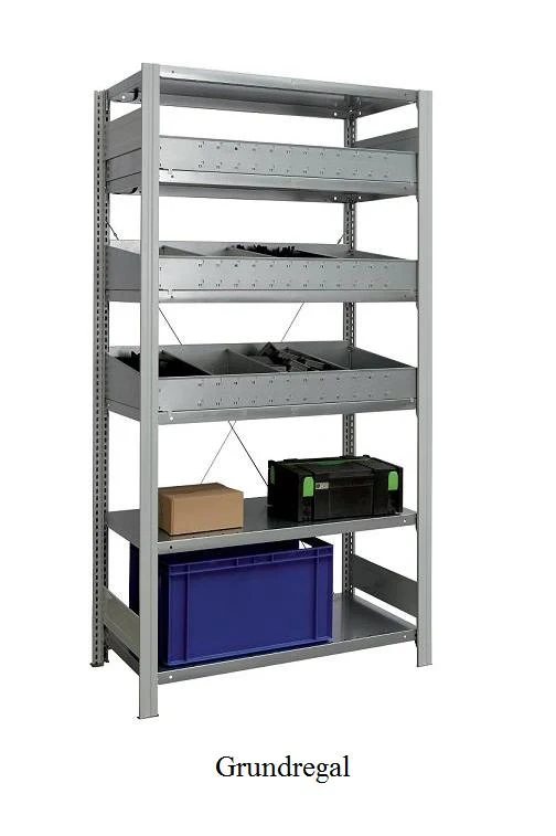 Grund-Regalmodul-2 200x100x50 cm