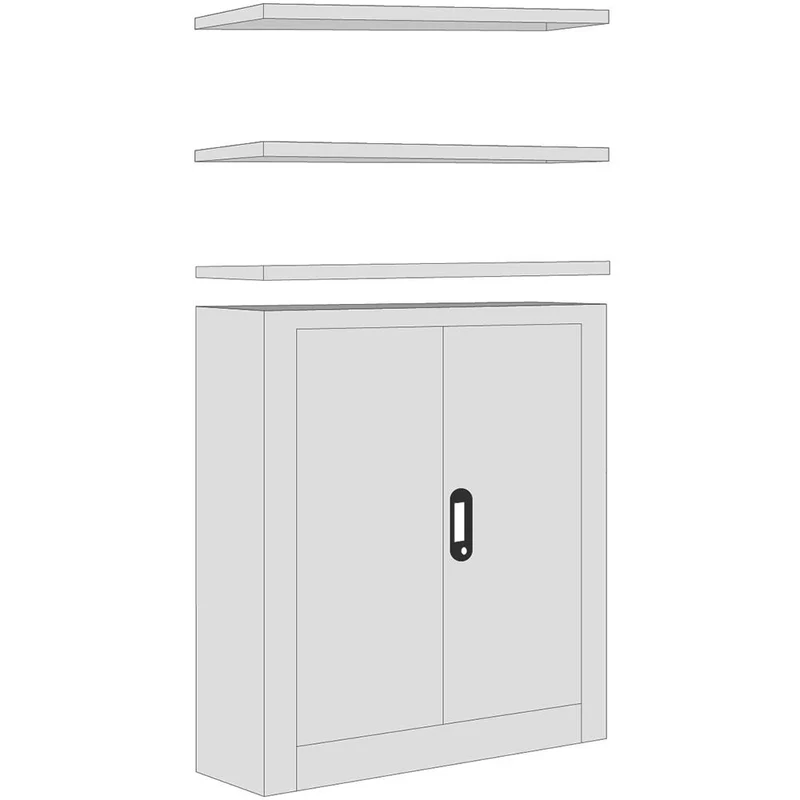 Regal-Sideboard-Kombination 200x100x30 cm