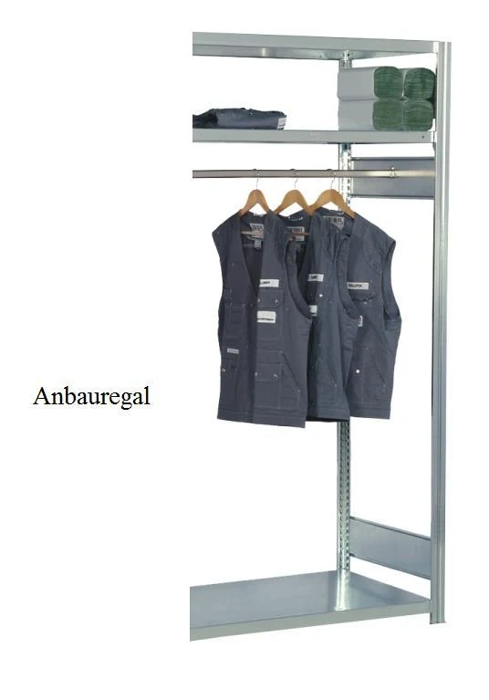 Garderoben-Anbauregal 200x100x60 cm