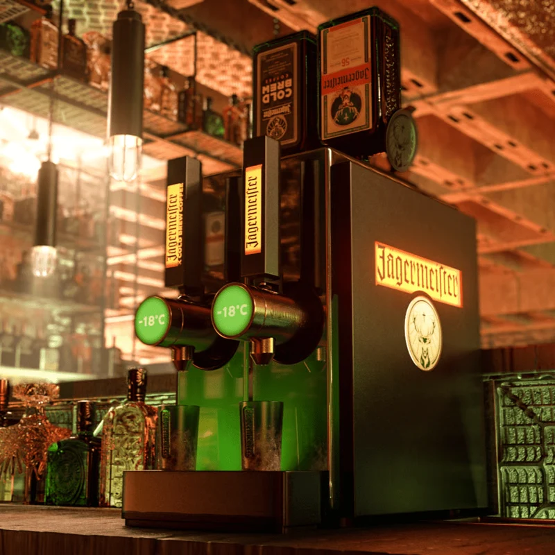Jägermeister Dual Tap Machine