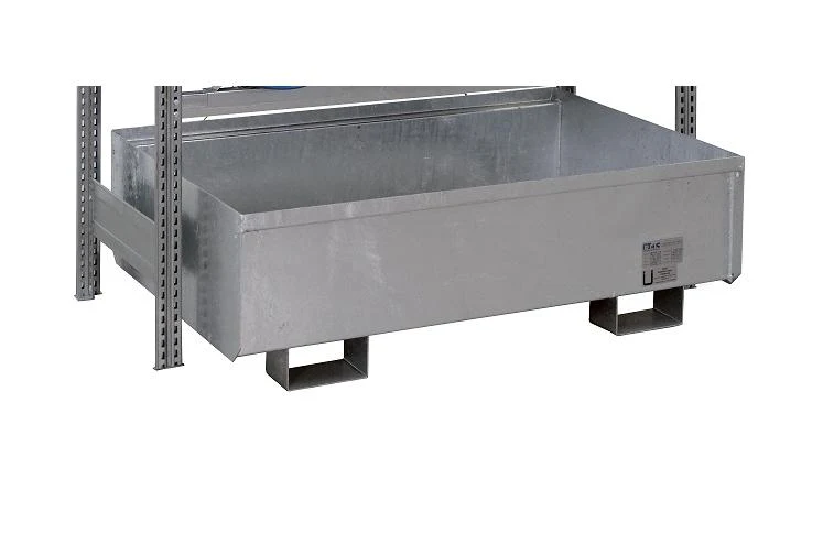 Auffangwanne aus Stahl 1200x800x380 mm Volumen 210 l