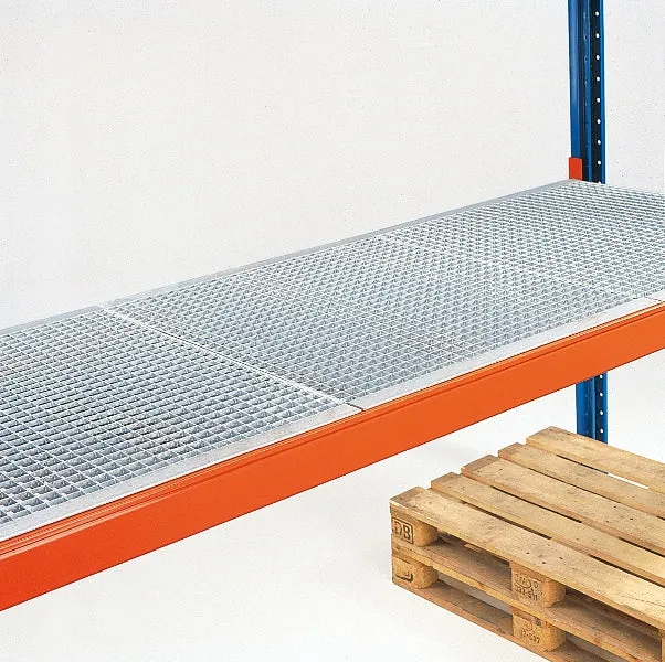 SLP Gitterrostboden KENO Breite 270 cm in zwei Tiefen Fachlast 2.500 kg