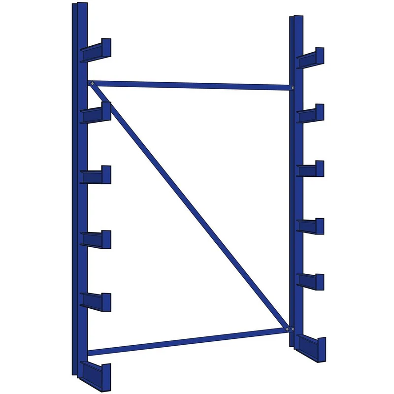 Kragarmregal Tragarmregal Grundfeld | einseitig nutzbar | Feldlast 1200 kg
