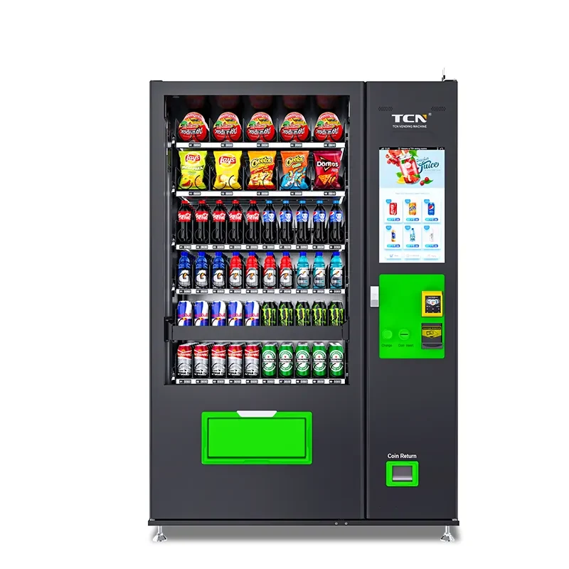 Snackautomat mit großem Touch-Screen