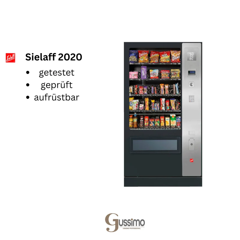 Sielaff SÜ 2020 Schwarz ( Snackautomat/Getränkeautomat)
