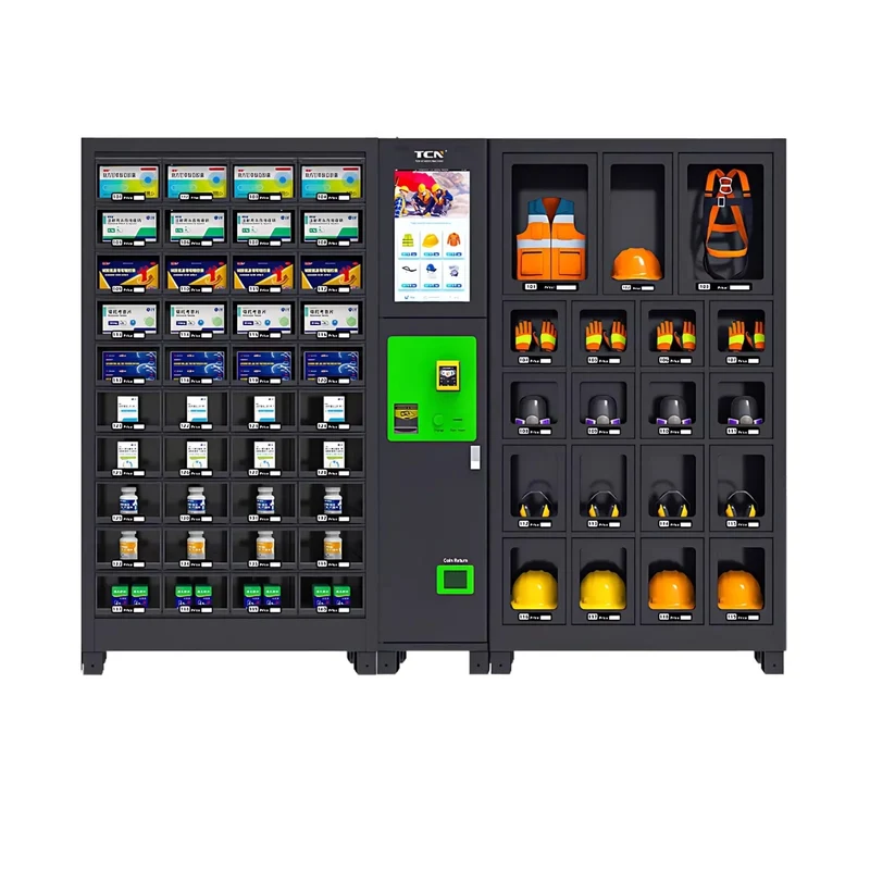 TCN Smart Locker Automat | 22” Touchscreen | Abholstation | Nayax | Cloud | Altersprüfung