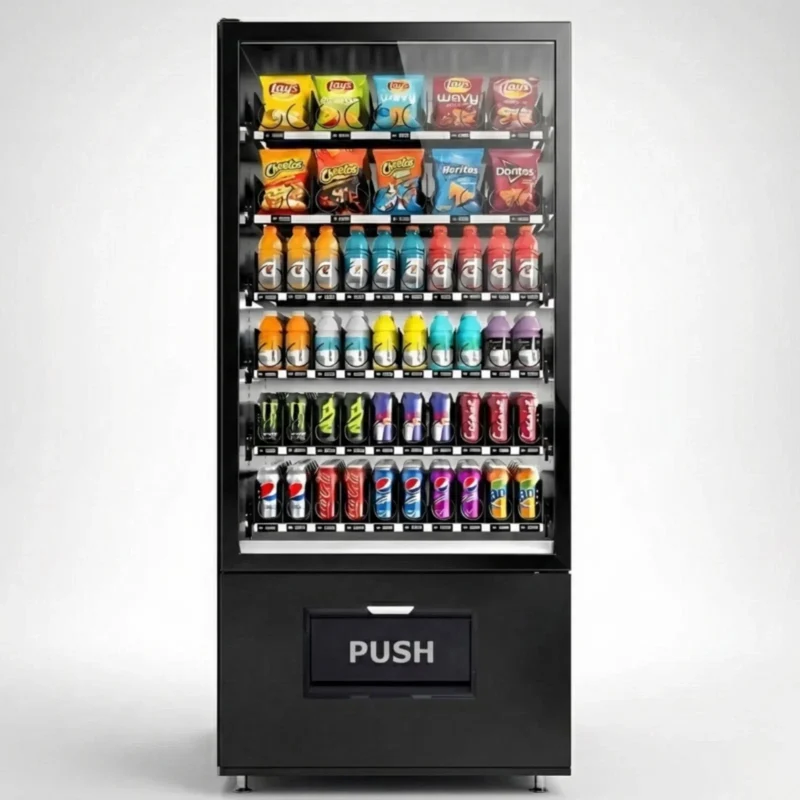 TCN Slave Snackautomat | Getränkeautomat | Erweiterungsautomat | 60 Auswahlen | Kühlung