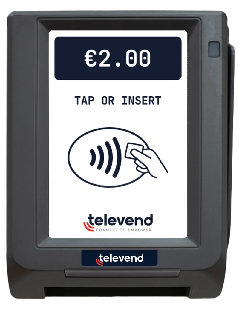 Televend TPAY 300 – PIN am Glasterminal
