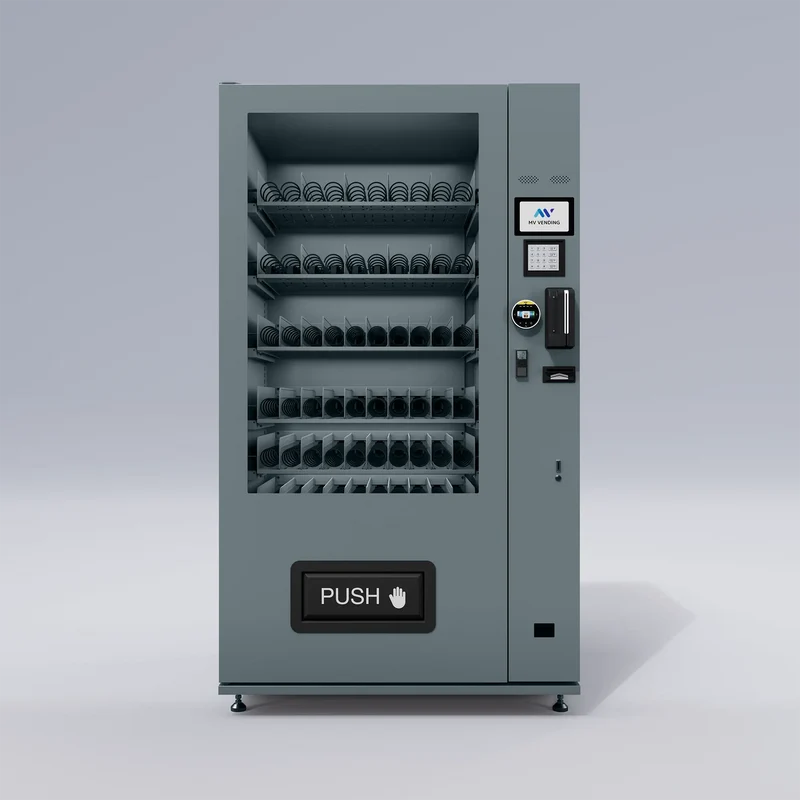 X10 Dual Screen Indoor Automat Schiefergrau