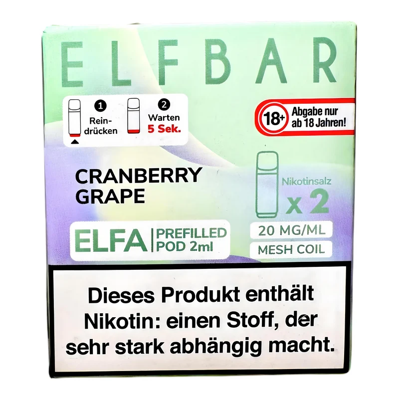 Elfbar ELFA Pods Cranberry Grape