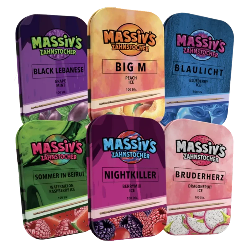 Massiv’s Zahnstocher – aromatisiert & hochwertig