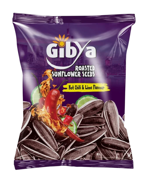 Gibya - Sonnenblumenkerne Hot Chili & Lime Flavour 100 g