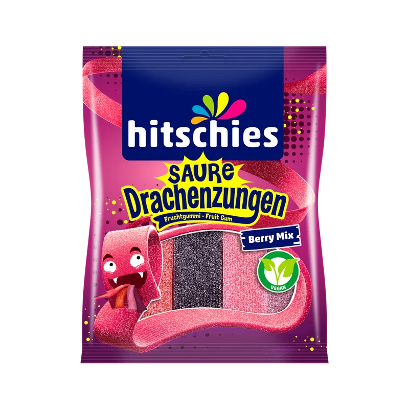 Hitschies - Saure Drachenzungen Berry Mix 125g
