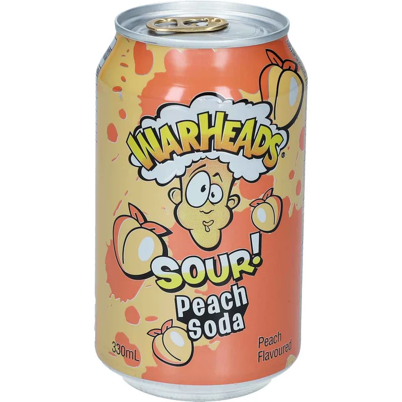 Warheads - Sour! Peach 330ml