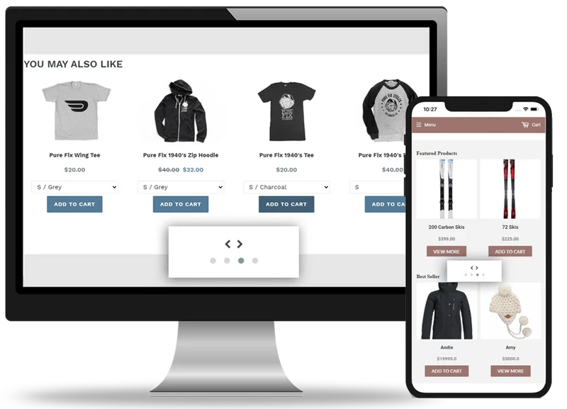 Product Slideshow on Homepage