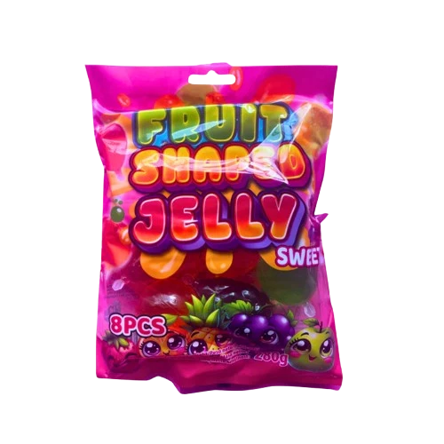 Fruit Shaped Jelly Sweets 8pcs 280g
