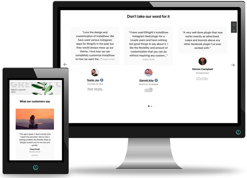 Add Testimonial Carousel