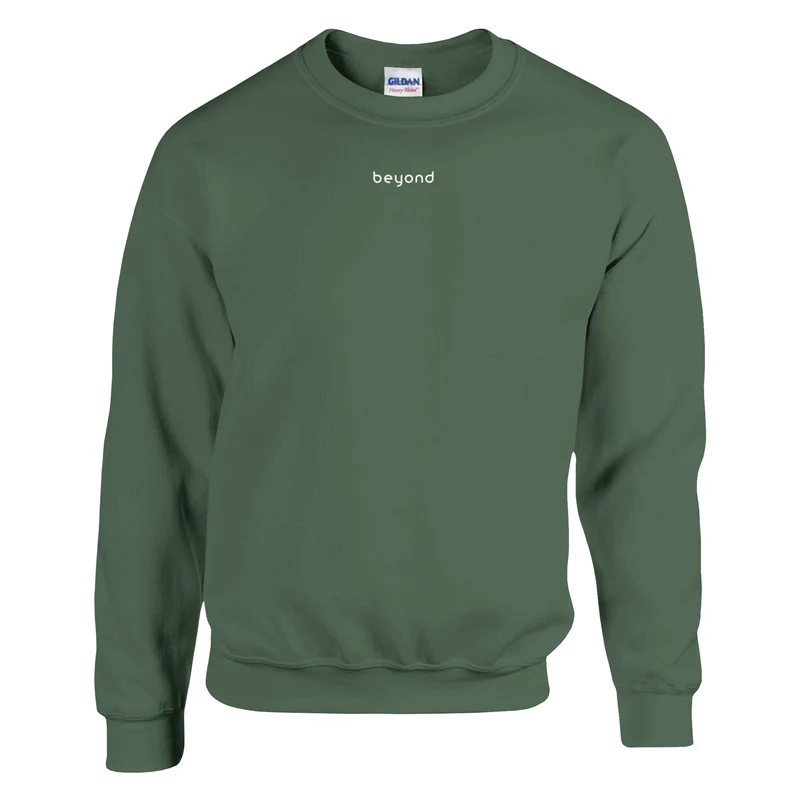 Felpa girocollo unisex classica | Gildan® 18000 Erica Oscura - Human performance club